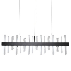 Lampa wisząca  LED czarna 100 cm MP0099 black