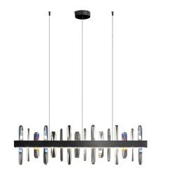 Lampa wisząca  LED czarna 100 cm MP0099 black