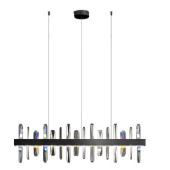 Lampa wisząca  LED czarna 100 cm MP0099 black
