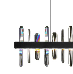 Lampa wisząca  LED czarna 100 cm MP0099 black
