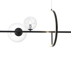 Lampa wisząca  LONG-120 czarna 120 cm MP0084-L1200