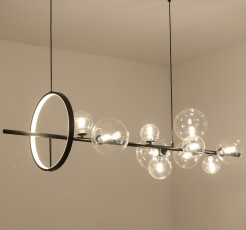 Lampa wisząca  LONG-120 czarna 120 cm MP0084-L1200