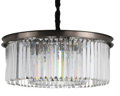 Lampa wisząca  ROUND antracyt 60 cm MP0097