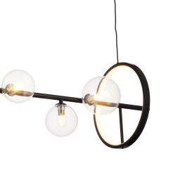 Lampa wisząca  LONG-90 czarna 90 cm MP0084-L900