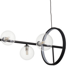 Lampa wisząca  LONG-90 czarna 90 cm MP0084-L900