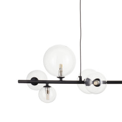 Lampa wisząca  LONG-90 czarna 90 cm MP0084-L900