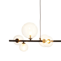 Lampa wisząca  LONG-90 czarna 90 cm MP0084-L900