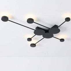Lampa ścienna  - 6 LED czarna 89 cm MW1133-90