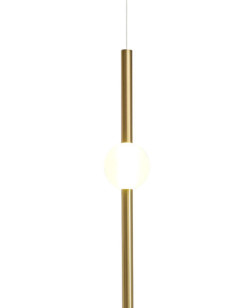 Lampa wisząca  LED 93 cm mosiądz ST-1689L