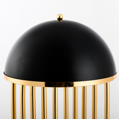 Lampa stołowa  czarno złota 60 cm ST-1602 black