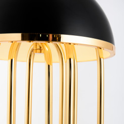 Lampa stołowa  czarno złota 60 cm ST-1602 black