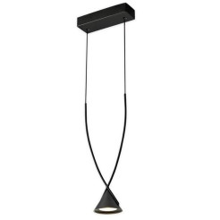 Lampa wisząca  LED czarna 15,5 cm ST-1758