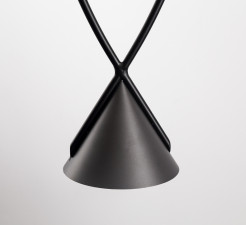 Lampa wisząca  LED czarna 15,5 cm ST-1758