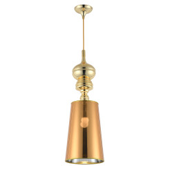 Lampa wisząca  złota 25 cm MP-8046-25 gold