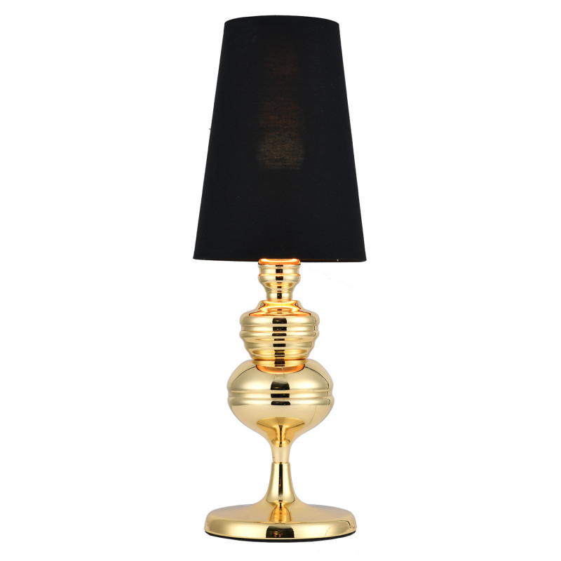 Lampa stołowa  złoto czarna 18 cm MT-8046-18 black gold