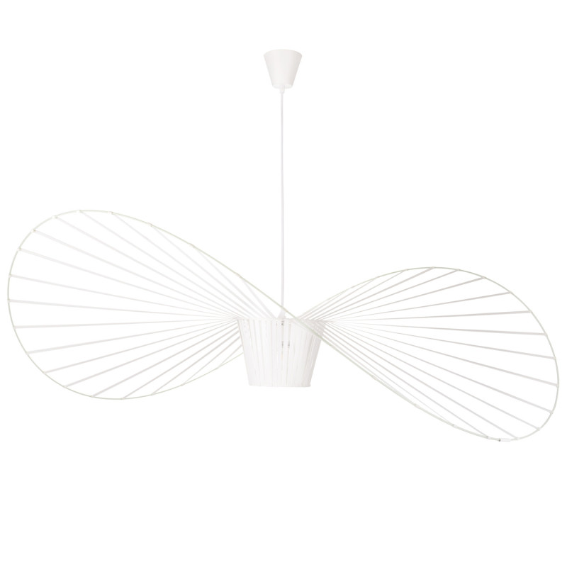 Lampa wisząca kapelusz  biała 200 cm ST-8052-200 white