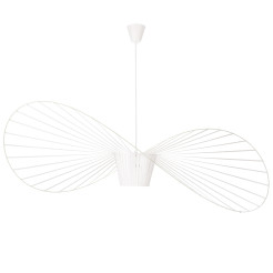 Lampa wisząca kapelusz  biała 200 cm ST-8052-200 white