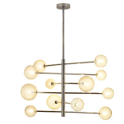 Lampa wisząca SOLA chrom 75 cm ST-5020-12