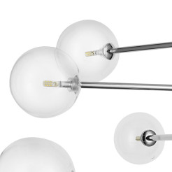 Lampa wisząca SOLA chrom 75 cm ST-5020-12