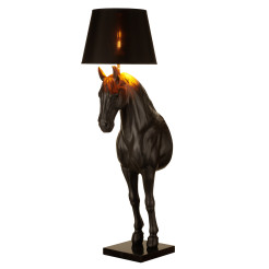 Lampa podłogowa KOŃ S czarna MF-1237-350