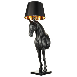Lampa podłogowa KOŃ S czarna MF-1237-350