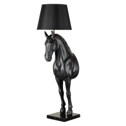 Lampa podłogowa KOŃ S czarna MF-1237-350