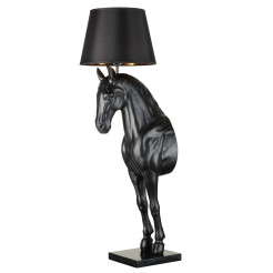 Lampa podłogowa KOŃ L /  czarna 185 cm MF1237-600