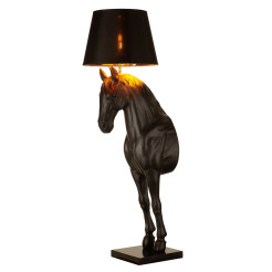 Lampa podłogowa KOŃ L /  czarna 185 cm MF1237-600