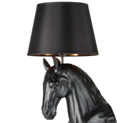 Lampa podłogowa KOŃ L /  czarna 185 cm MF1237-600