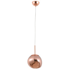 Lampa wisząca  S miedziana 18 cm MP-1239-180