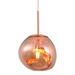 Lampa wisząca  S miedziana 18 cm MP-1239-180