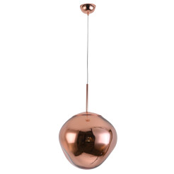 Lampa wisząca  L miedziana 38 cm MP-1239-380
