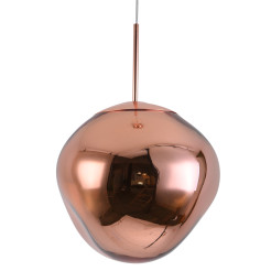Lampa wisząca  L miedziana 38 cm MP-1239-380