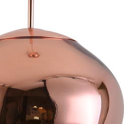Lampa wisząca  L miedziana 38 cm MP-1239-380