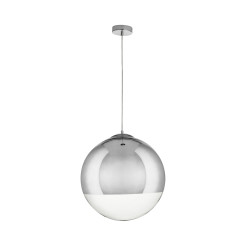 Lampa wisząca  L chrom 40 cm MP1238-400 chrome