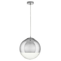 Lampa wisząca  L chrom 40 cm MP1238-400 chrome