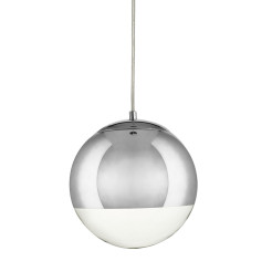 Lampa wisząca  S chrom 20 cm MP1238-200 chrome