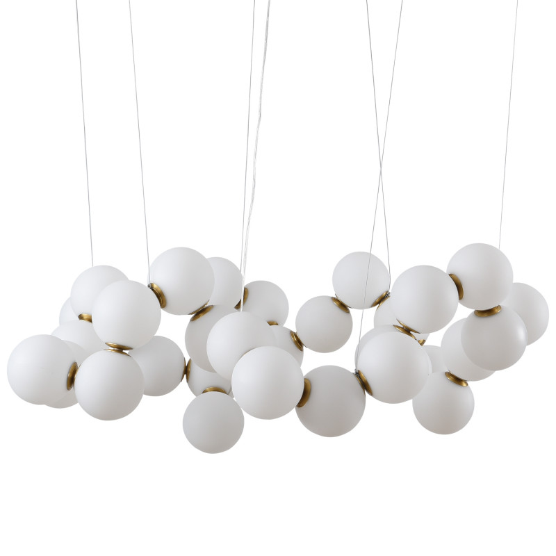 Lampa wisząca -100 biało-mosiężna 100 cm DP0254-1000