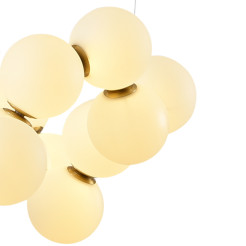 Lampa wisząca -100 biało-mosiężna 100 cm DP0254-1000
