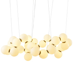 Lampa wisząca -100 biało-mosiężna 100 cm DP0254-1000