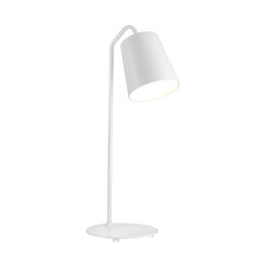 Lampa stołowa  T biała 56 cm MT1232 white