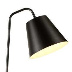Lampa podłogowa  F czarna MF1232 black