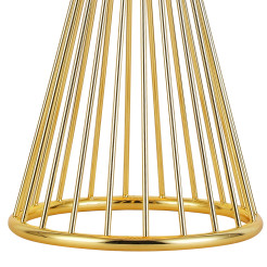 Lampa stołowa  TABLE czarno - złota 85 cm MT1235