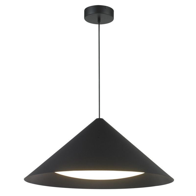 Lampa wisząca TRIANGOLO LED czarna 65 cm ST-12668P/L