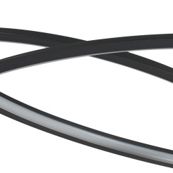 Lampa wisząca  ledowa czarna 80 cm ST-8826P/B