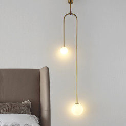Lampa wisząca  złota 123 cm ST-8928S brass