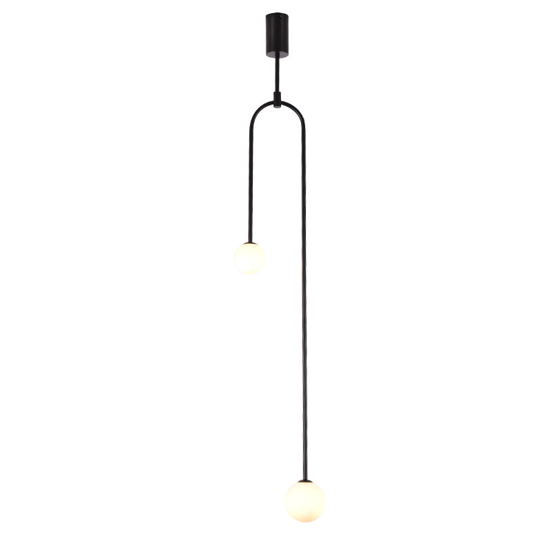 Lampa wisząca  czarna 123 cm ST-8928S black
