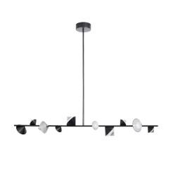 Lampa wisząca  LED czarna 130 cm ST-10307-130 black