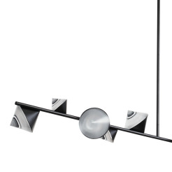 Lampa wisząca  LED czarna 130 cm ST-10307-130 black