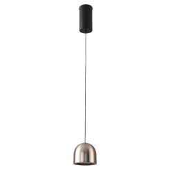 Lampa wisząca  LED nikiel 10 cm XC5010-N